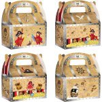 Lbgwp60 - lot de 12 botes cadeaux pour fte au trsor pirate pour garons - fournitures de dcoration ...