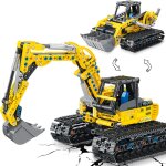 Lbgwp60 - 2 en 1 pelleteuse & bulldozers technic, 399pcs jeu de construction pour garon 6 - 12 + ans, ...