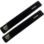 Lbgwp60 - lot de 2 sangles de canne a pche en noprne de 25 cm x 3, 5 cm (avec fente pour anneau) protection ...
