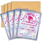 Lbgwp60 - 20pcs invitations pour fte d'anniversaire, invitations d'anniversaire avec enveloppes cartes ...