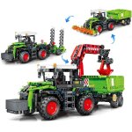 Lbgwp60 - 3 en 1 technic tracteur moissonneuse, 1481 pices technik tracteur, jouets de construction ...