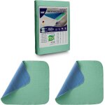 Lbgwp60 - alse d'incontinence 50 x 90 cm (lot de 2) - 4 couches - jusqu' 26280 ml / m - lavable - pour ...