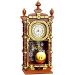 Lbgwp60 - blocs de construction horloge rtro, jeu de construction d'horloge a pendule, jouets educatifs ...