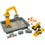 Lbgwp60 - cat jouets de construction dig nbuild concrete playset avec 340 grammes de compos et de conteneur ...