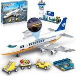 Lbgwp60 - city avion de pas rs jouets de construction ensembles avec lumière led, 901 pcs blocs de constructio ... Lbgwp60 - city avion de pas rs jouets de construction ensembles avec lumière led, 901 pcs blocs de constructio ...