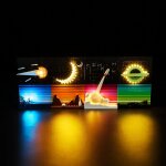 Lbgwp60 - jeu de lumires pour lego - 21340 les rcits de l're spatiale - modle en blocs de construction ...