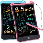 Lbgwp60 - tablette dessin enfant 8, 5 pouces, 2 pices tablette a dessiner effaable portable tablette ...
