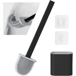Lbgwp60 - de toilette en silicone et support, wc en silicone souple, ensemble de de toilette en silicone ...