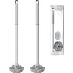 Lbgwp60 - wc, 2 pices toilettes wc silicone balayette wc suspendu wc en silicone antibactrienne de ...
