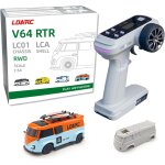 Ldarc 1:64 scale mini rc sports car 2. 4ghz ideal for racing enthusiasts, racing remote contrl car model ...
