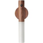 Led applique lampe mural de nuit veilleuse de chevet lumire blanc chaud dtection mouvement motion pir ...