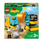 Lego 10931 - le camion et la pelleteuse Lego 10931 - le camion et la pelleteuse