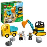 Lego 10931 - le camion et la pelleteuse Lego 10931 - le camion et la pelleteuse