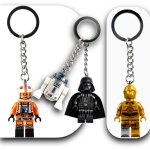 Lego lot de 4 portes cl�s star wars