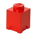 Lego 40011730 - jeu de construction - brique range empilable - rouge - 1 plot