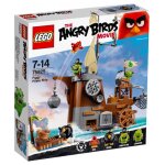Lego angry birds - le bateau pirate du cochon - 75825