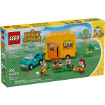 Lego animal crossing - caravane et stand de jardinage de racine - 77054