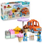 Lego bluey - visite chez le marchand de glace avec bluey - 10458