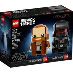 Lego brickheadz - obi - wan kenobi et dark vador - 40547