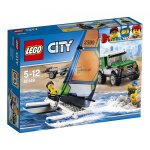 Lego city - le 4x4 avec catamaran - 60149
