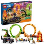 Lego city - l'ar�ne de cascade avec double looping - 60339