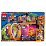 Lego city - l'arne de cascade avec double looping - 60339