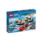 Lego city - le bateau de patrouille de la police - 60129
