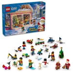 Lego city - calendrier de l'avent lego city 2024 - 60436