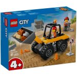 Lego city - la chargeuse de chantier jaune - 60450