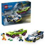 Lego city - la course - poursuite entre la voiture de police et la super voiture - 60415 Lego city - la course - poursuite entre la voiture de police et la super voiture - 60415