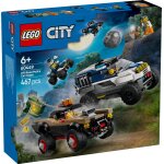 Lego city - la course - poursuite de la voiture de police tout - terrain - 60449 Lego city - la course - poursuite de la voiture de police tout - terrain - 60449