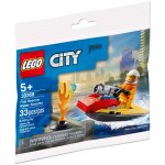 Lego city - fire rescue water scooter (polybag) - 30368