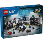 Lego city - le garage de personnalisation des voitures de police - 60457