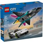 Lego city - le jet contre la voiture - 60489