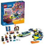 Lego city - missions des d�tectives de la police sur l'eau - 60355