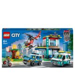 Lego city - le qg des vhicules d'urgence - 60371
