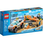 Lego city - le transporteur du bateau du garde - c�tes - 60012