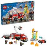 Lego city - l'unit� de commandement des pompiers - 60282