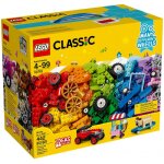 Lego classic - la bote de briques et de roues lego - 10715