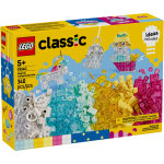 Lego classic - la bo�te de briques transparentes magiques - 11040