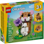 Lego creator - l'adorable hamster et la fleur - 31376