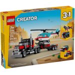 Lego creator - le camion remorque avec hélicoptère - 31146 Lego creator - le camion remorque avec hélicoptère - 31146