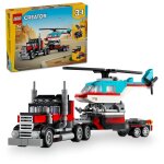 Lego creator - le camion remorque avec hélicoptère - 31146 Lego creator - le camion remorque avec hélicoptère - 31146