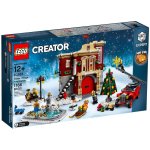 Lego creator - la caserne des pompiers du village d'hiver - 10263