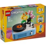 Lego creator - le tourne - disque et ses fleurs - 31172