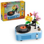 Lego creator - le tourne - disque et ses fleurs - 31172