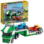 Lego creator - le transporteur de voitures de course - 31113