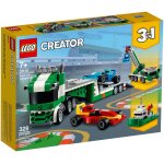 Lego creator - le transporteur de voitures de course - 31113