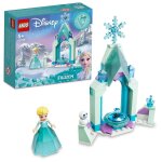 Lego disney - la cour du chteau d'elsa - 43199