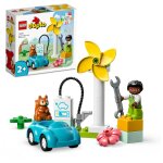 Lego duplo - l'olienne et la voiture lectrique - 10985